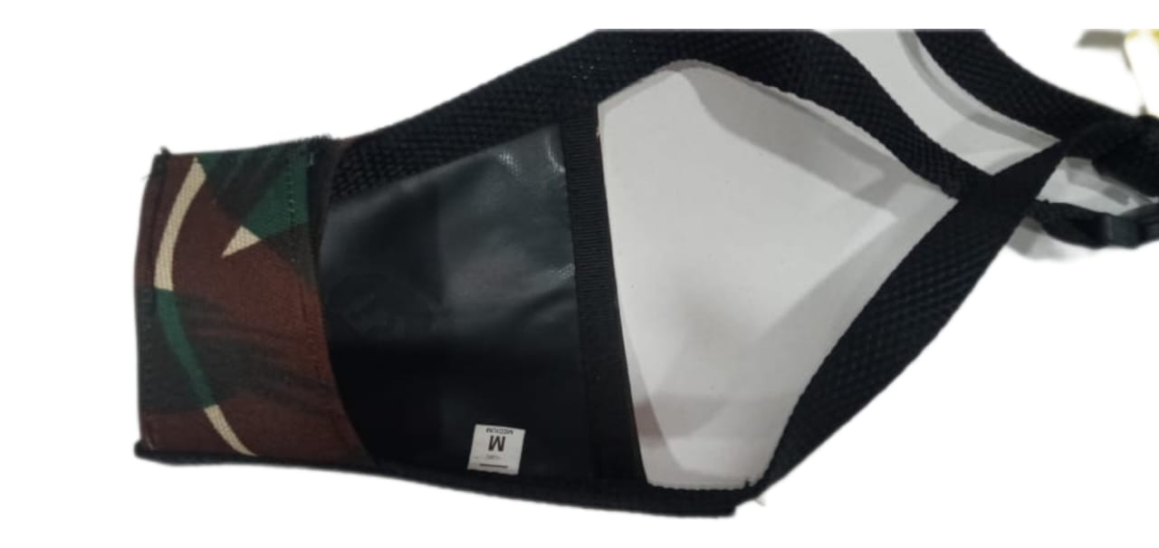 Kennel Nylon Army Adjustable Muzzle Set