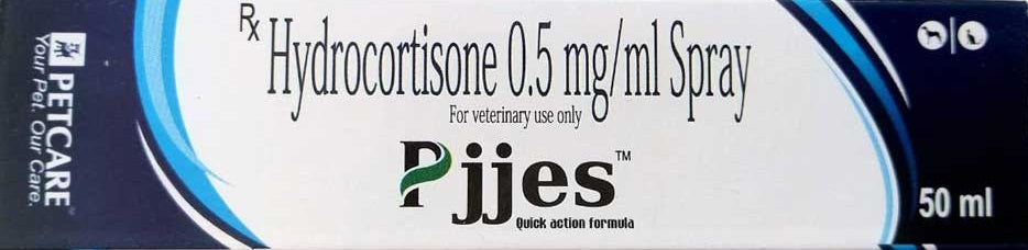PETCARE Pijes Hydrocortisone 0.5 mg/ml Spray for Dogs & Cats