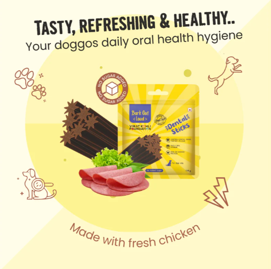 Vivaldis Bark Out Dental Sticks Spanish Treats For Dogs
