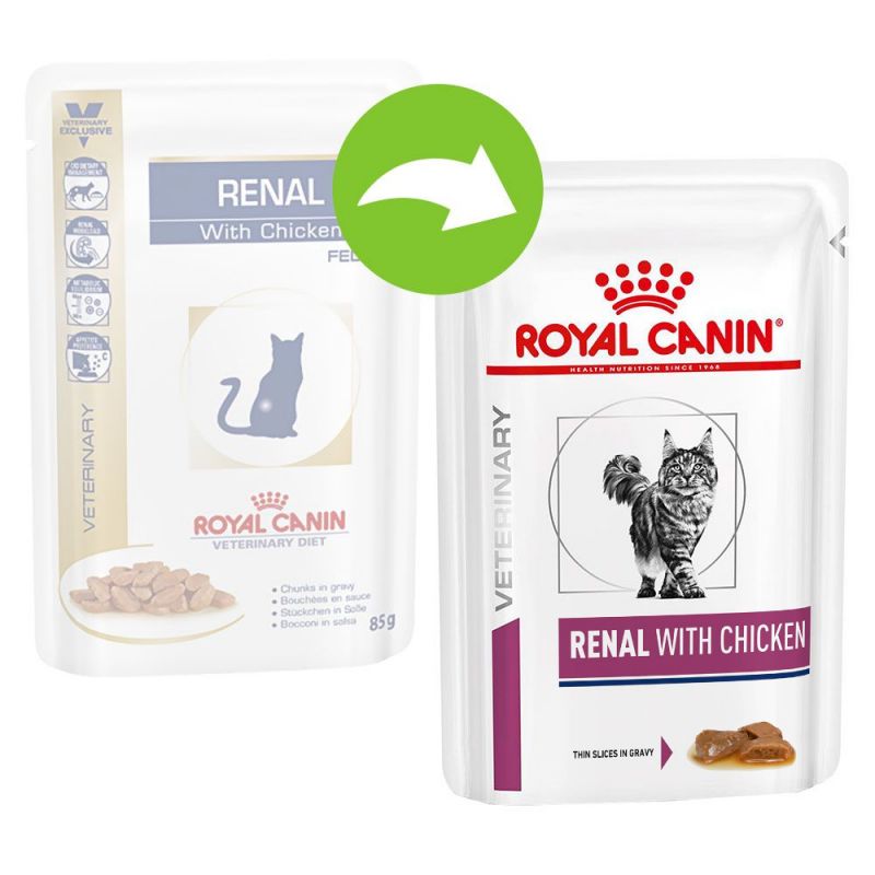 Royal Canin Renal With Chicken Cat Pouch