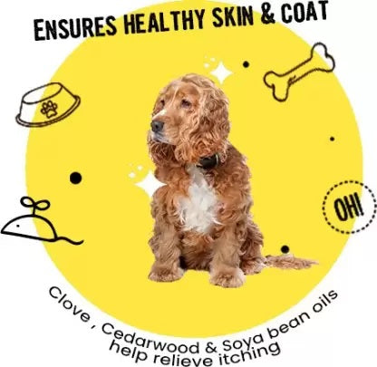 Vivaldis : Bark Out Loud Natural Tick & Flea Spot-On for Dogs (Over 30 kg)