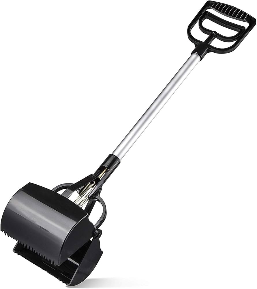 Nunbell Aluminum Poop Scoop With Long Handle