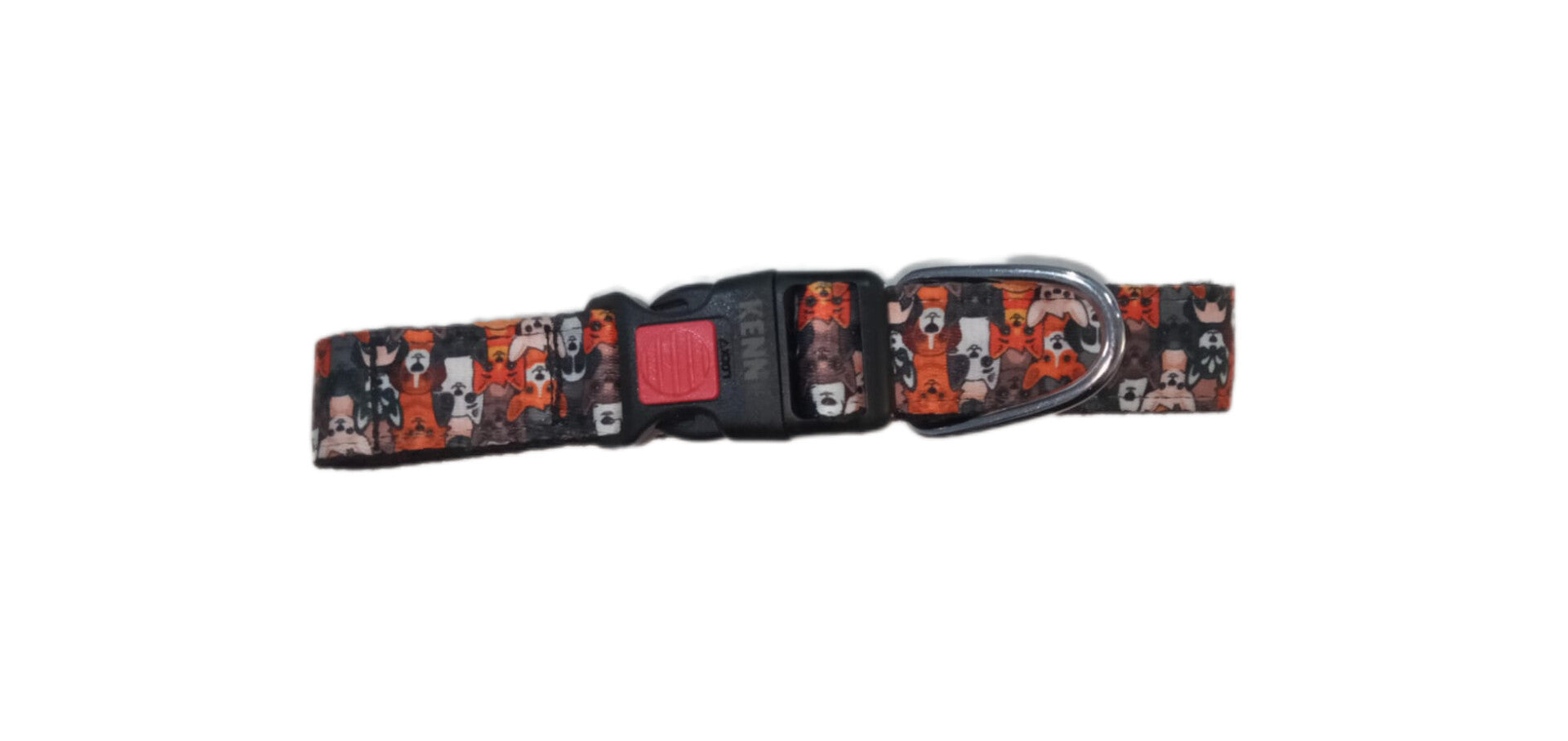 Kennel Dogs Printed Nylon Collar