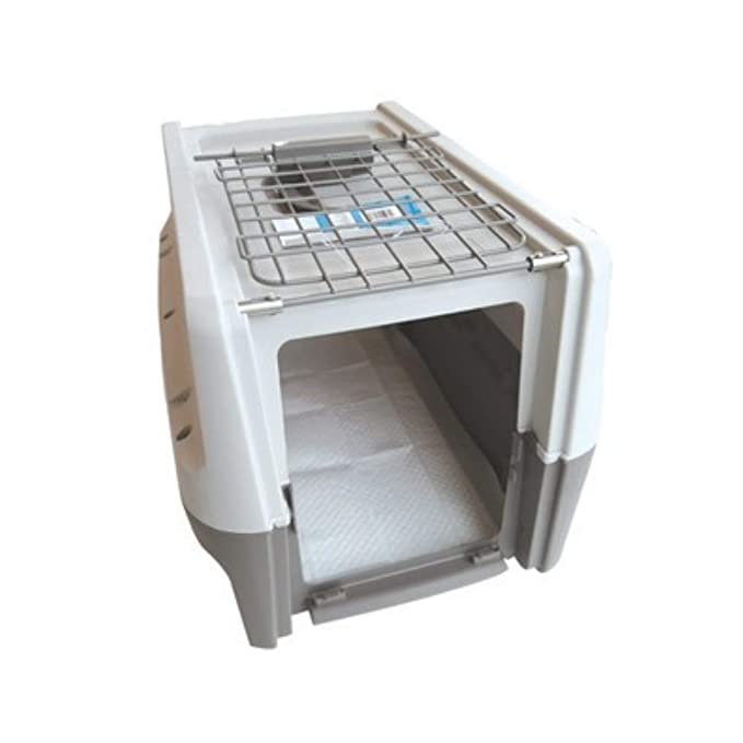 M-Pets Trek Dog Carrier Light Grey & Dark Grey - Small - 58.5 X 39 X 35 CM