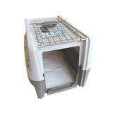 M-Pets Trek Dog Carrier Light Grey & Dark Grey - Small - 58.5 X 39 X 35 CM