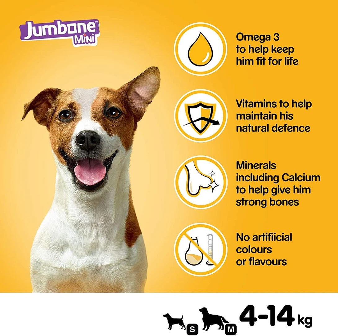 xx Pedigree Jumbone Mini with Chicken & Lamb Flavour discontinue