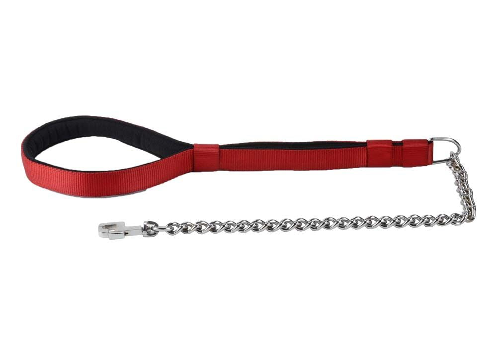 Kennel Padded Nylon Chain Leash No.2(3mm)(20") (1")