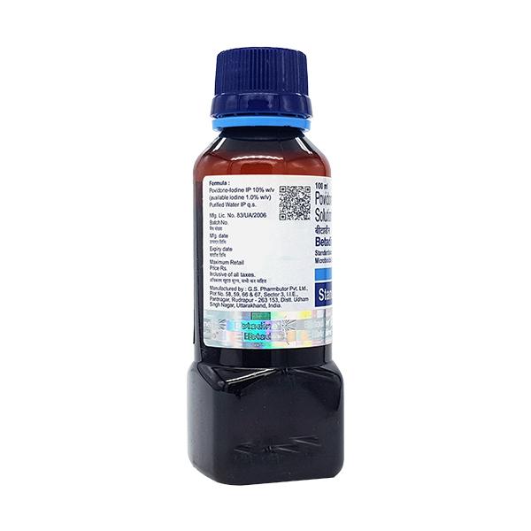 Win-Medicare : Betadine Povidone-Iodine Solution IP 10% w/v – Standardised