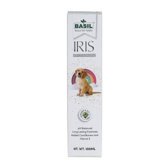 Basil IRIS Pet Cologne Ph Balance Long Lasting Freshness Added