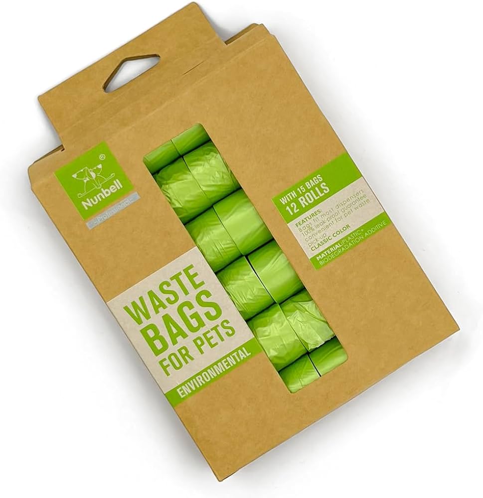 Nunbell Bio-Degradable Pet Waste Bags