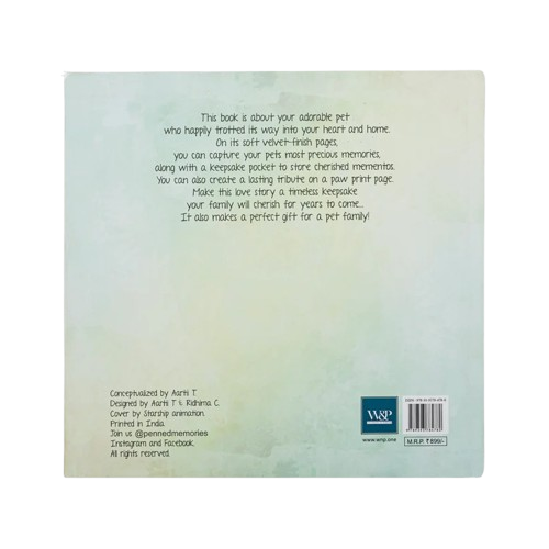 Penned Memories Our Tails of Love: A Keepsake Book