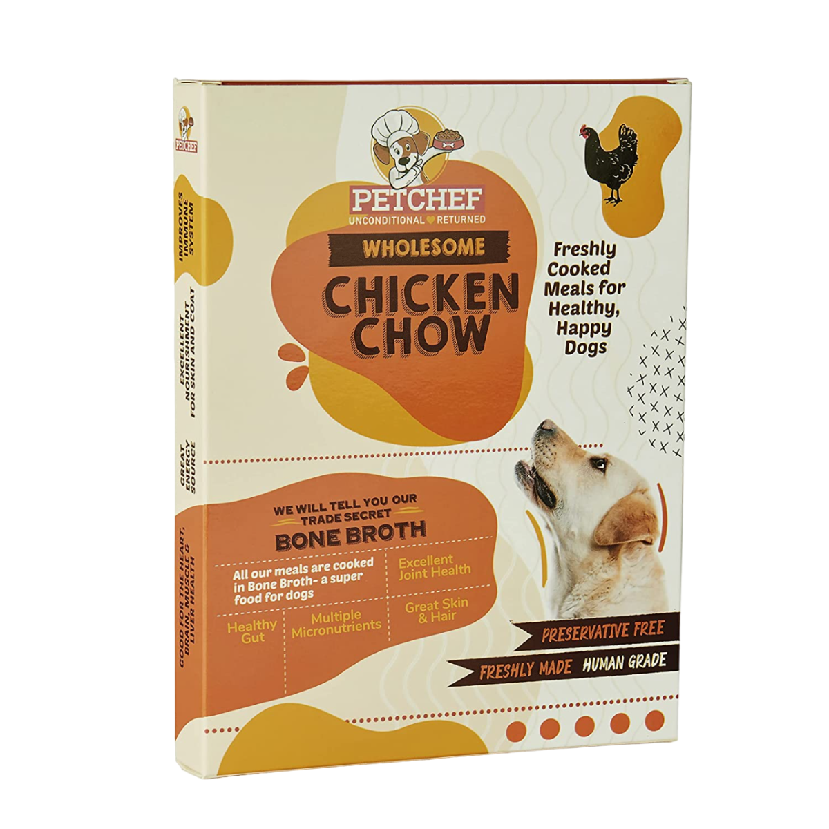 Petchef Grain Free Chow Bone Broth