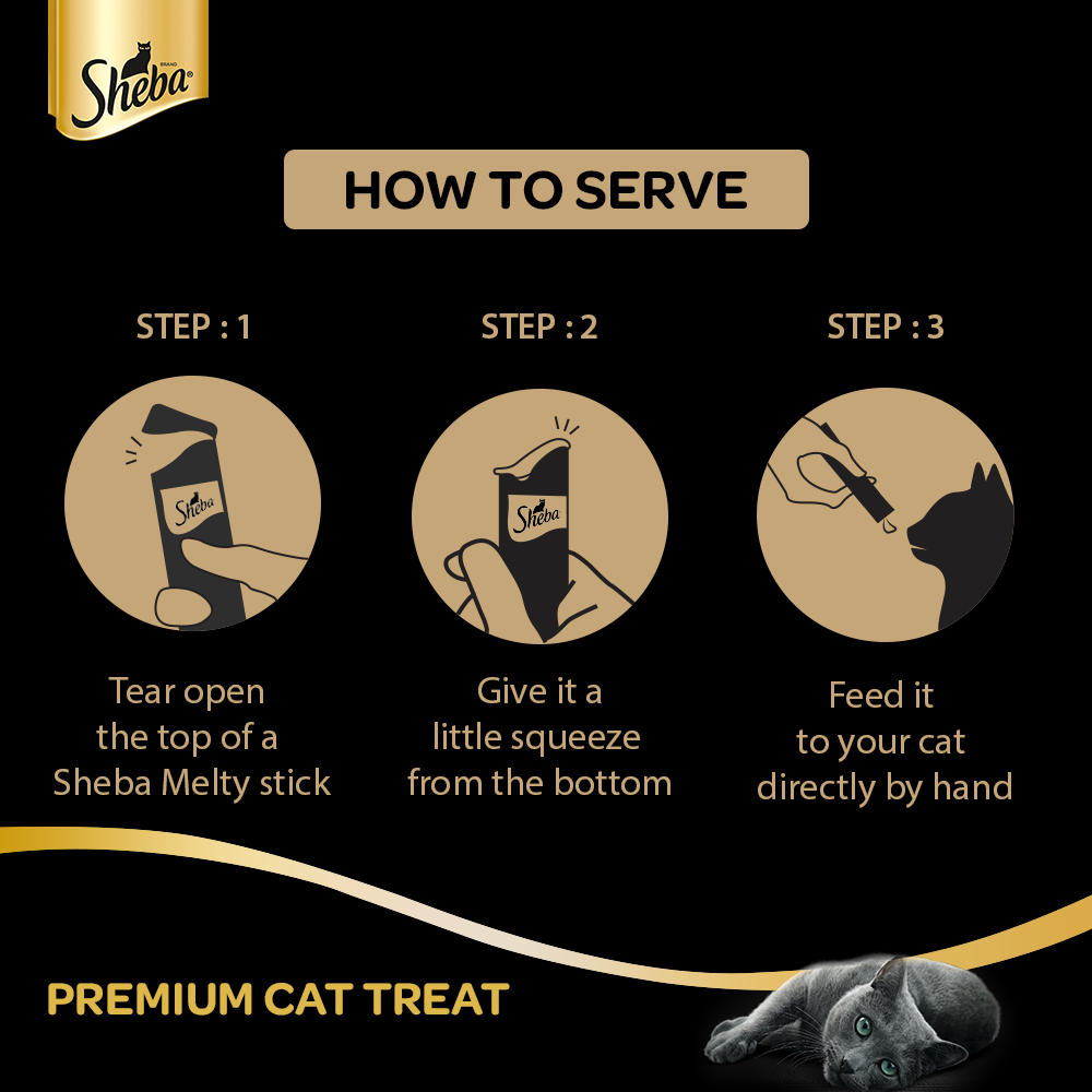 Sheba : Melty Maguro Selection Creamy Cat Treat – Chicken & Whitefish Flavors