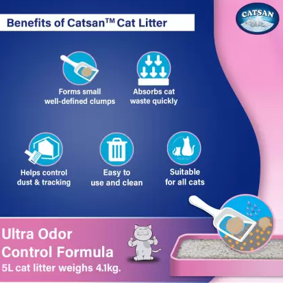Catsan Ultra Odor Control Formula Cat Litter