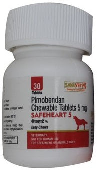 Savavet Safeheart 5 mg – Pimobendan Chewable Tablets for Dogs