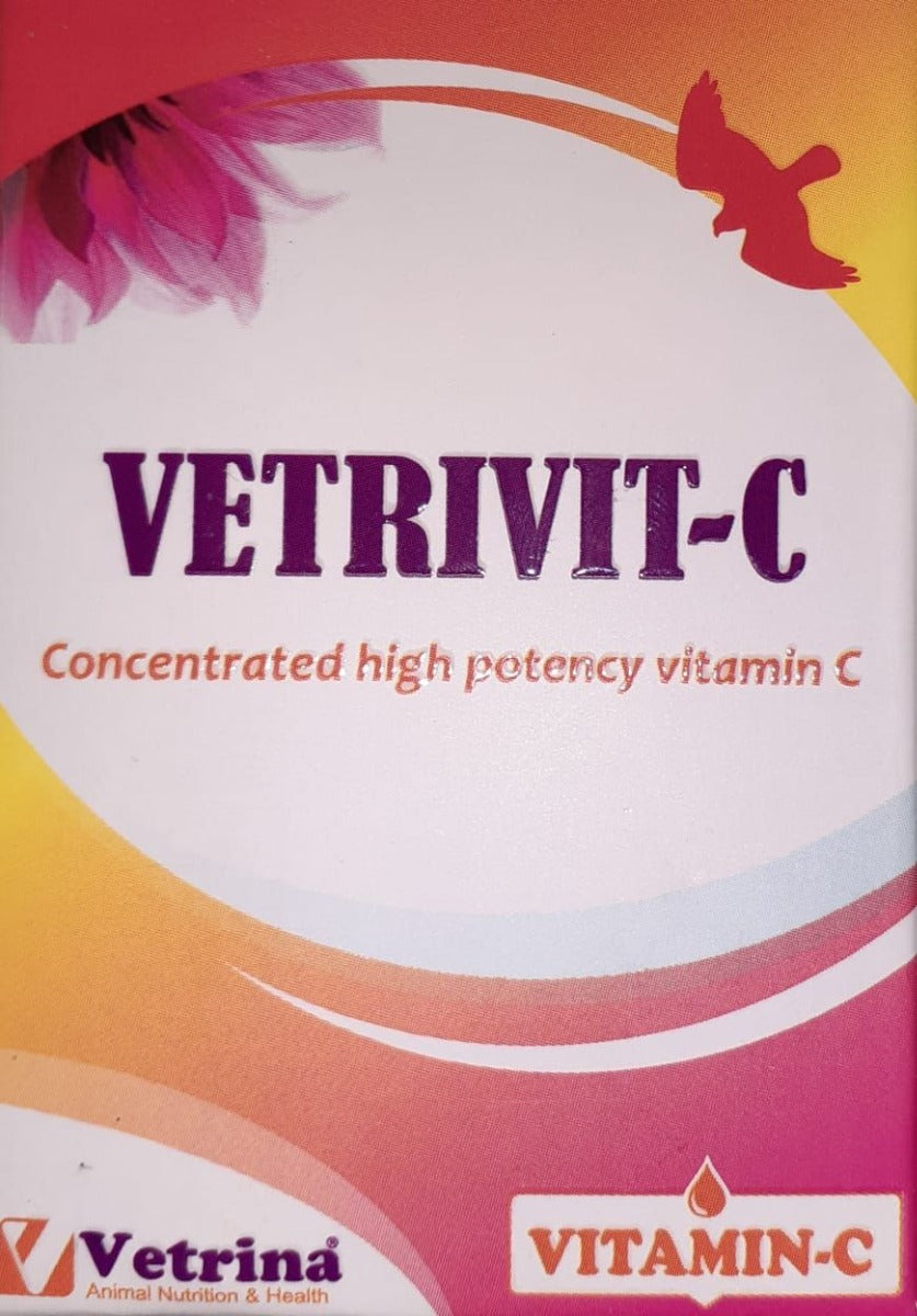 Vetrina VETRIVIT-C Drops for Birds – High Potency Vitamin C Supplement