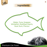 Sheba Tuna & Snapper In Gravy Tin