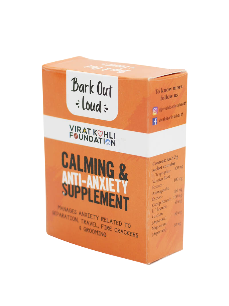 Vivaldis Bark Out Loud Calming & Anti-Anxiety Supplement 5 Sachet For Dogs