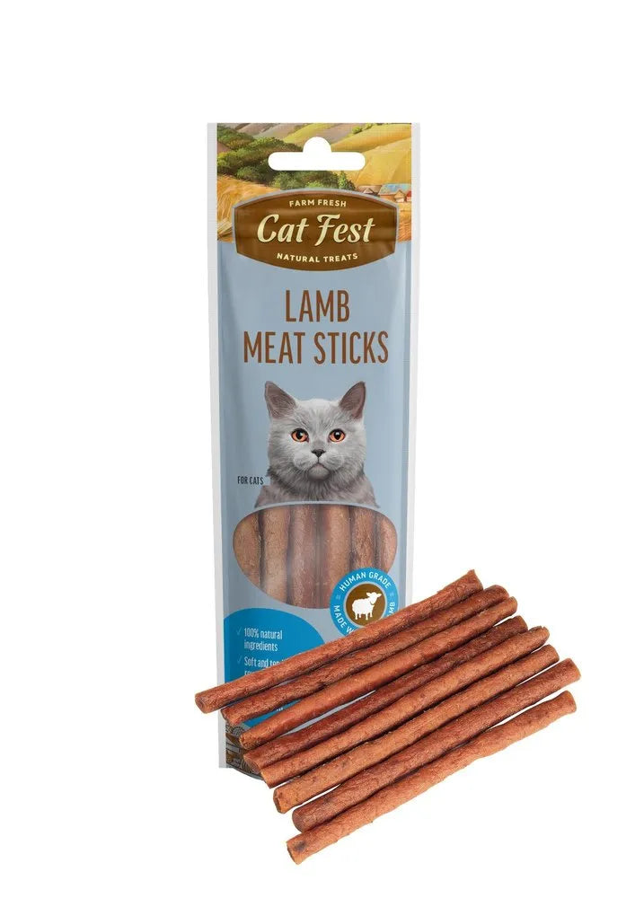 Cat Fest : Farm Fresh Lamb Meat Sticks Natural Cat Treats