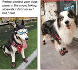 Pawz Waterproof Dog Boots - Large - Black