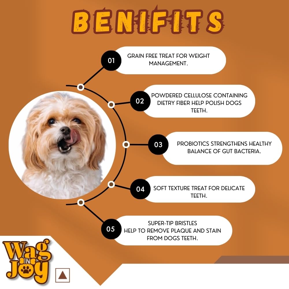 Wag In Joy: Grain Free Chicken Bar Soft Daily Dog Treats