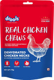 Drools Dehydrated Real Chicken Necks Chews Dog Treats