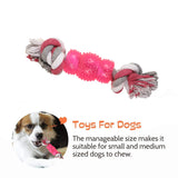 Basil Wagtastic Toy With Pure Cotton Rope - Pink