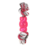 Basil Wagtastic Toy With Pure Cotton Rope - Pink