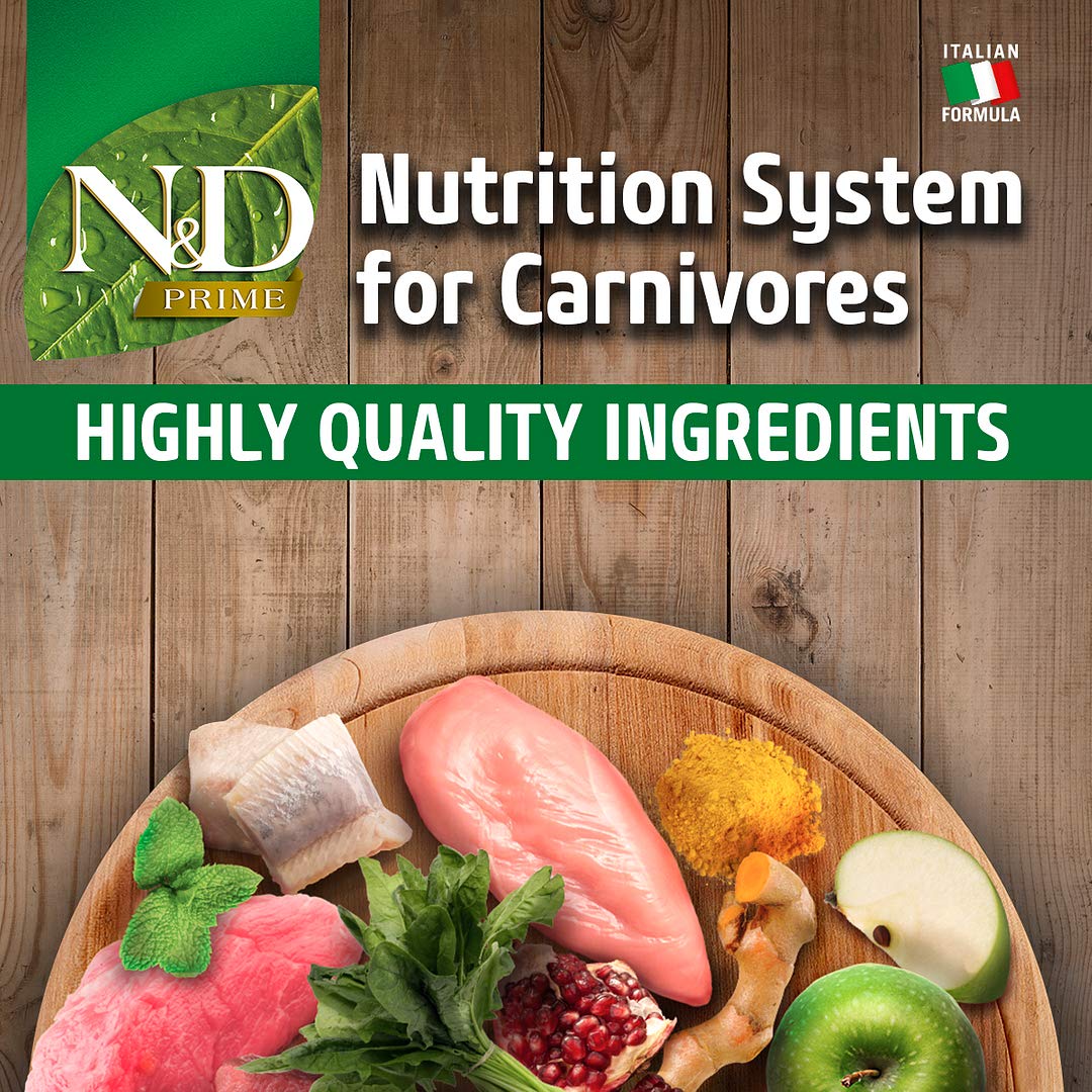 Farmina N&D Prime Lamb And Blueberry Grain Free Adult Cat Dry Food