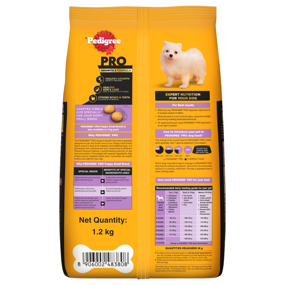 Pedigree Pro Puppy Small Breed