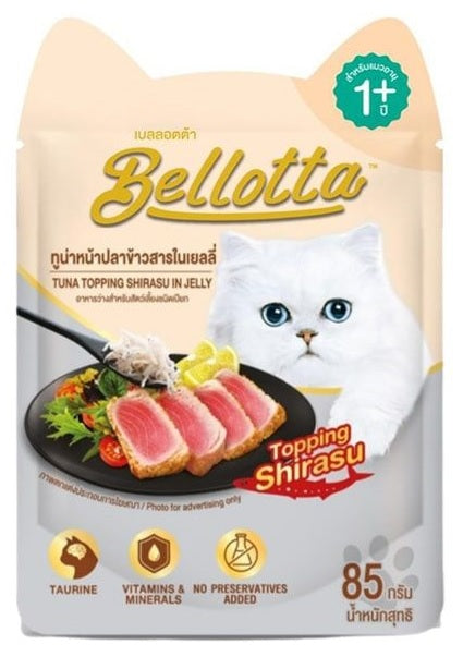 Bellotta Tuna Topping Shirasu in Jelly Pouch
