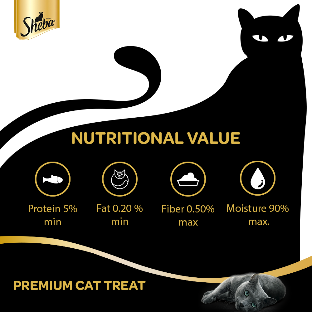 Sheba : Melty Maguro Selection Creamy Cat Treat – Chicken & Whitefish Flavors