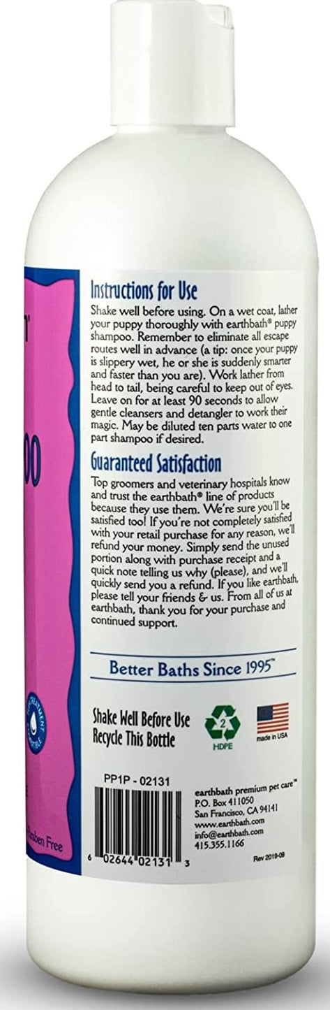 Earthbath Ultra-Mild Puppy Shampoo - Wild Cherry