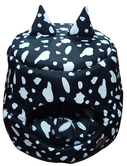 Smarty Pet Printed Cat House (Multi Color Print)