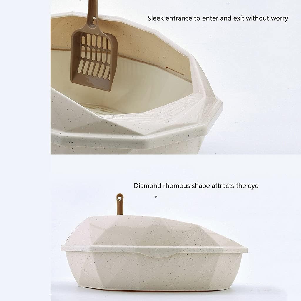 Smarty Pet Diamond Shape Cat Litter Tray