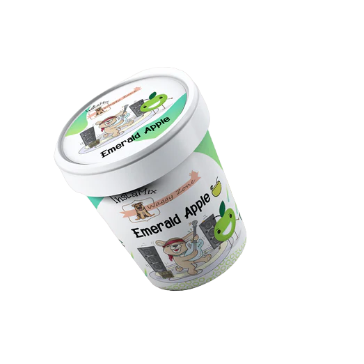 Waggy Zone Insta Mix Doggy Icecream -  Emerald Apple