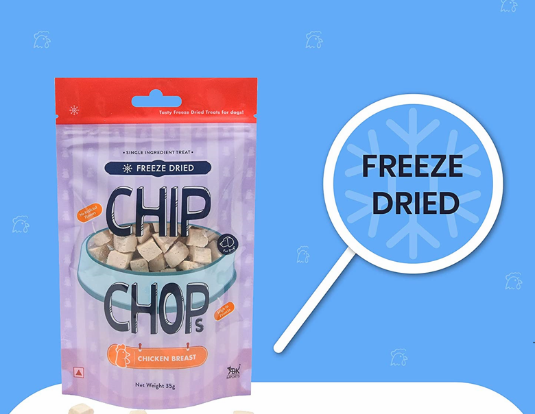 Chip Chop Freeze Dried Chicken Breast Dog Treat