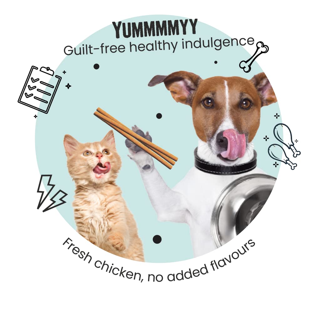 Vivaldis Bark Out Loud Multivitamin Immunity Chewstix For Dogs & Cats