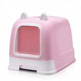 Pets Empire Enclosed Cat Litter Box with Lid & Handle