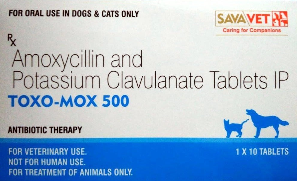 Savavet Toxo-Mox 500 mg Tablets – For Dogs & Cats