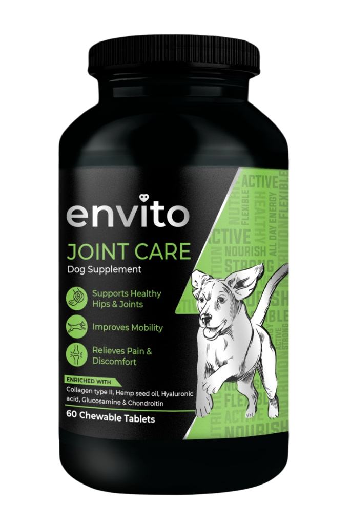 Envito Joint Care Dog Supplement Chewable Tablets
