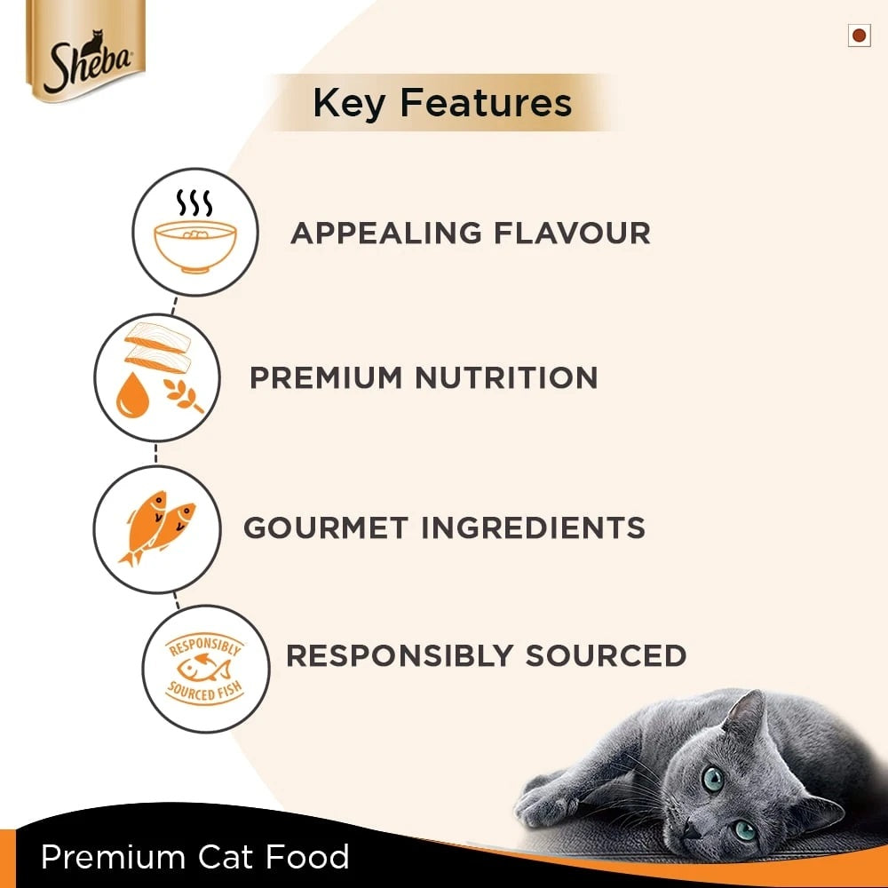 Sheba Succulent Chicken Breast In Gravy Cat Tin