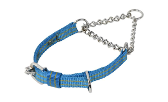 Kennel Pattern Nylon Chain Martingale Collar No.3(2.5mm)(3/4")