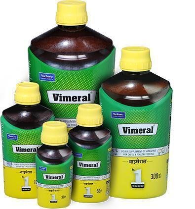 Virbac : Vimeral – Liquid Vitamin Supplement for Cattle & Poultry Feeding