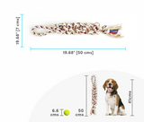 Fofos Flossy Braided Rope Dog Toy
