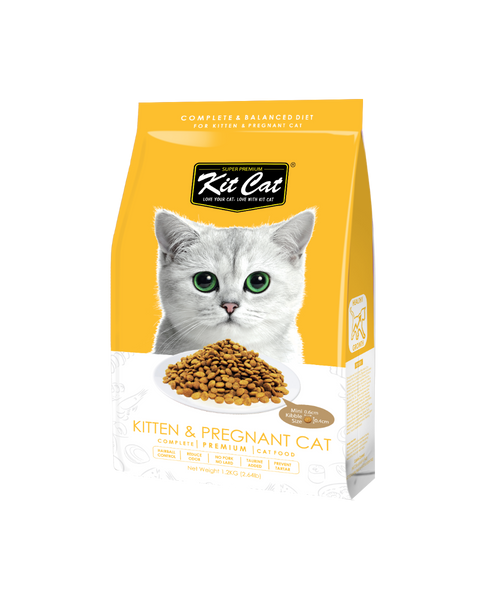 Kit Cat Kitten Pregnant Premium Cat Food ShakeHands