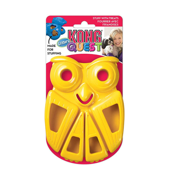 Kong Quest Critter Owl Toy ShakeHands