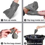 Bags On Board Fabric Waste Pick-Up Dispenser & Refill Bags