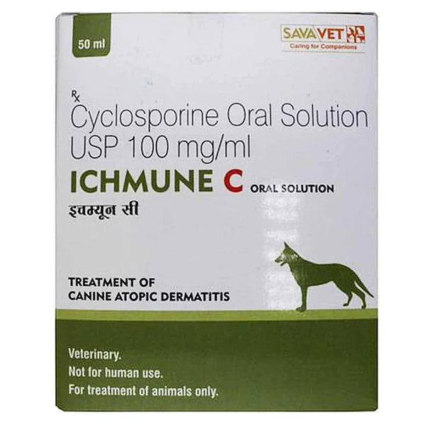 Savavet Ichmune C Cyclosporine Oral Solution 100 mg/ml