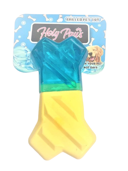 Holypaws Chilled Bone EVA + TPR Drinking Pet Toy